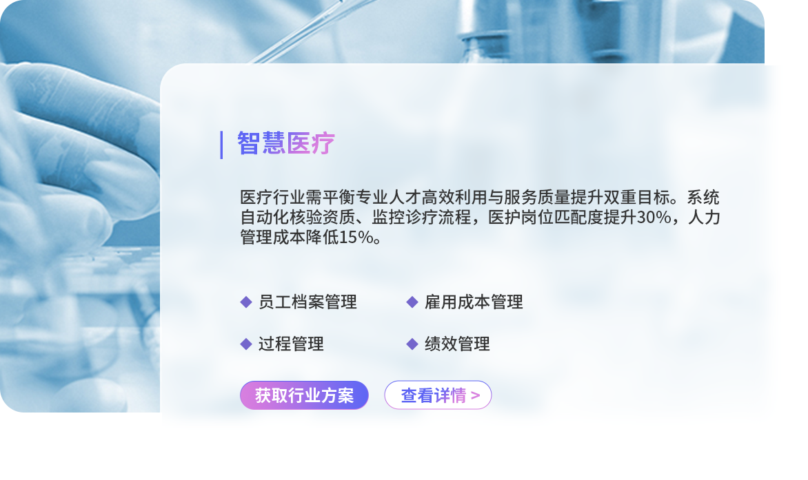 医疗行业